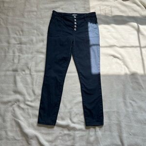 STS Blue Ellie High Rise Button Fly Navy Skinny Jeans Size 29